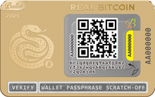 Load image into Gallery viewer, Ballet REAL Bitcoin Gold Snake Limited Edition