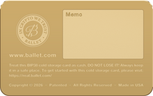 Load image into Gallery viewer, Ballet REAL Bitcoin Gold Horse Limited Edition