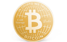 Cargar imagen en el visor de la galería, COIN_COLD_STORAGE_BTC_GOLD_BLACK