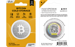 Ballet Bitcoin/XRP Cold Storage Coin