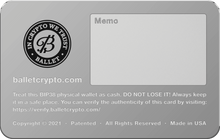 Load image into Gallery viewer, Ballet Cold Storage REAL Filecoin