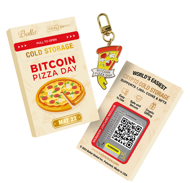 REAL Bitcoin Pizza Edition (2-Pack)
