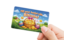 Load image into Gallery viewer, Ballet Card of the Week - Fill your basket with Bitcoin (5-Pack)