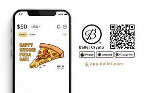 Ballet Card of the Week - Happy Bitcoin Pizza Day