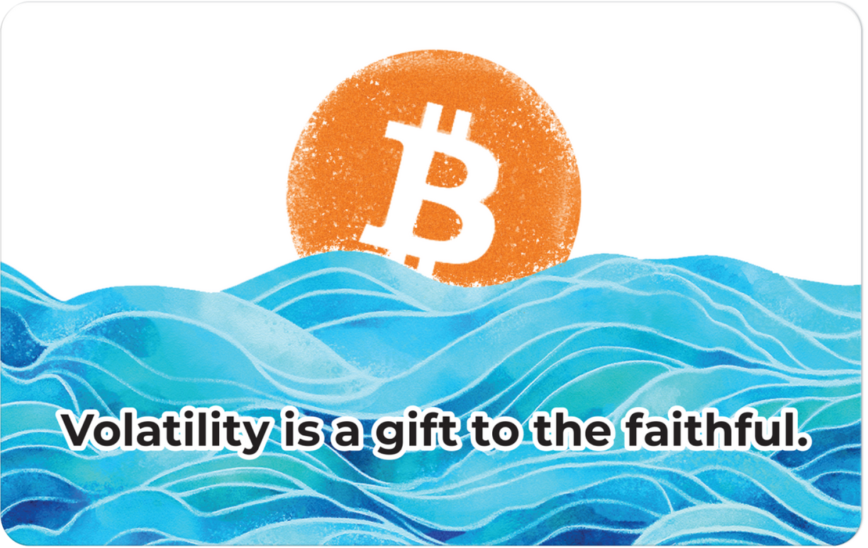 Ballet Card of the Week - Volatility is a gift to the faithful