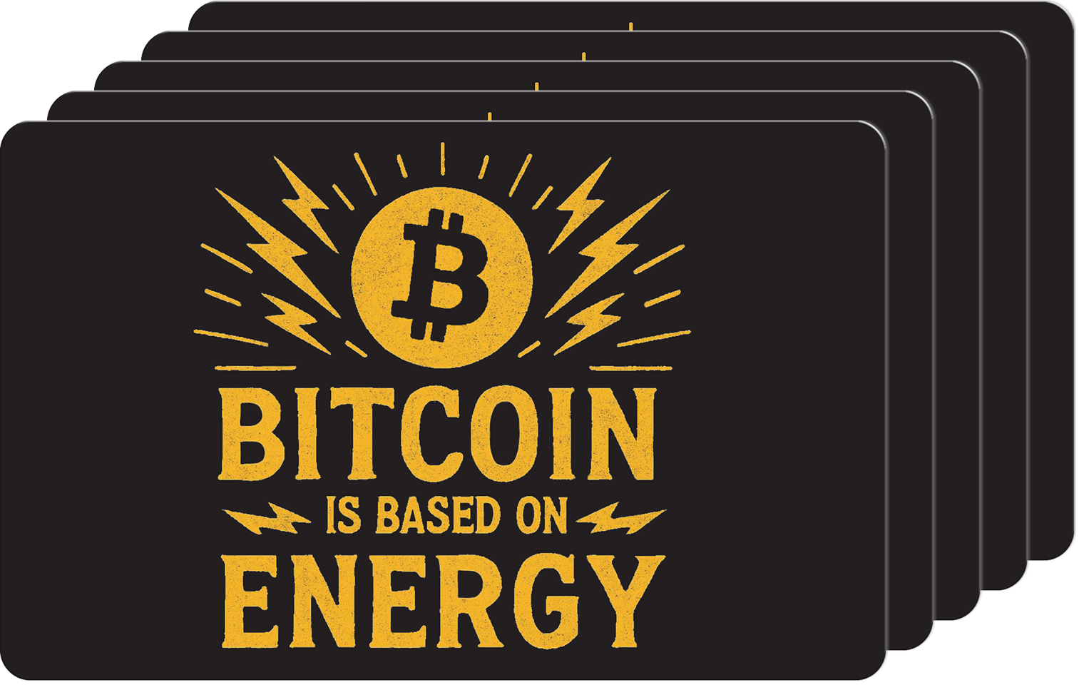 <tc>Ballet Card of the Week - Bitcoin is based on energy (5-Pack)
</tc>