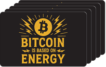 画像をギャラリービューアに読み込む, &lt;tc&gt;Ballet Card of the Week - Bitcoin is based on energy (5-Pack)
&lt;/tc&gt;