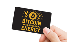 画像をギャラリービューアに読み込む, &lt;tc&gt;Ballet Card of the Week - Bitcoin is based on energy (5-Pack)
&lt;/tc&gt;