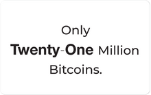 Load image into Gallery viewer, <tc>Ballet Card of the Week - Only Twenty-One Million Bitcoins (5-Pack)
</tc>