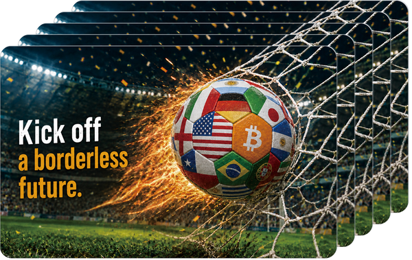 Bitcoin / 5-Pack / Kick off the future