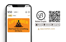 Load image into Gallery viewer, Ballet Card of the Week - Happy Uptober and HODL!