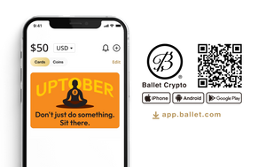 Ballet Card of the Week - Happy Uptober and HODL!