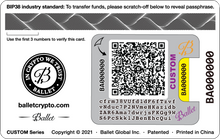 Load image into Gallery viewer, Custom Crypto Gift Card