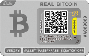 REAL Bitcoin Any Occasion Gifting Edition (3-Pack or 5-Pack)