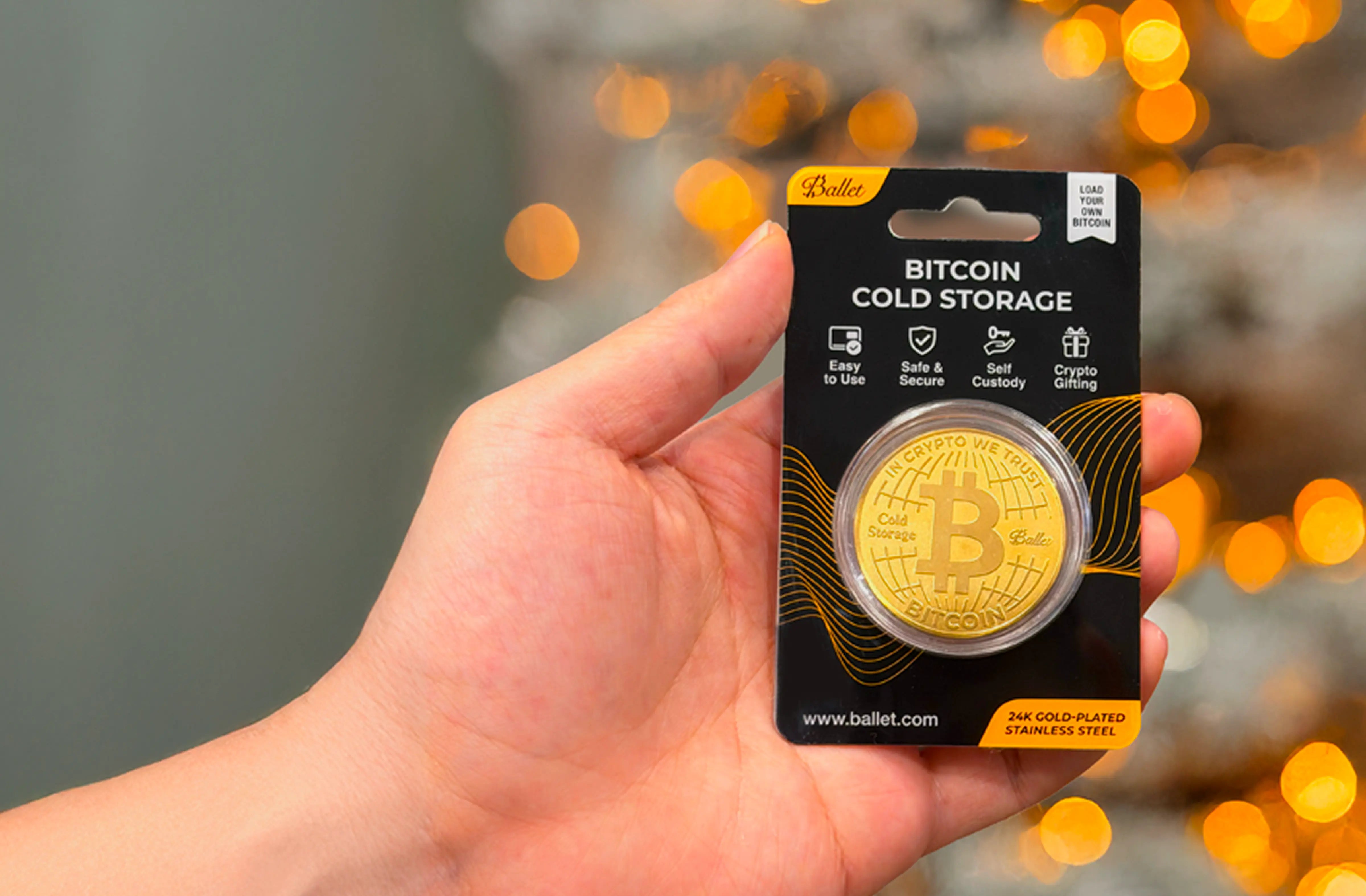 Ballet Bitcoin/XRP Cold Storage Coin