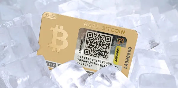 Bitcoin Cold Storage Card Ballet Bitcoin/XRP Cold Storage Coin